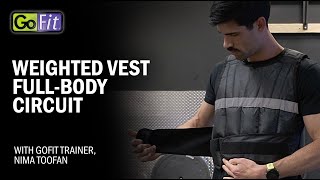 GoFit Weighted Vest - Full Body Circuit