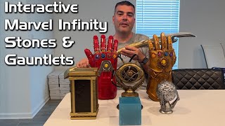 Unboxing Interactive Marvel Infinity Stones and Gauntlets from Epcot
