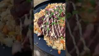 Ribeyes with Steakhouse Fried Rice | Over The Fire Cooking by Derek Wolf