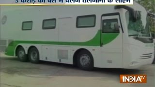 Telangana CM KCR gets Rs 5 crore Mercedes-Benz bus | India Tv