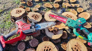 Hychika Mini Chainsaw vs Milwaukee Hatchet