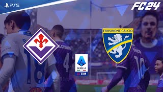 FC 24 | Fiorentina - Frosinone | Serie A 2023/24 Match Sim [4K60]