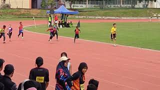 育英代表马六甲中央区100m