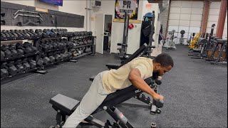 Incline Dumbbell Scarecrow: How To