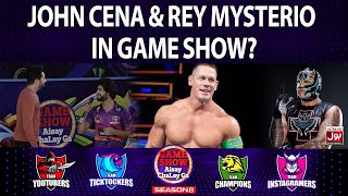 John Cena And Rey Mysterio In Game Show Aisay Chalay Ga Season 8 | Danish Taimoor Show | TikTok