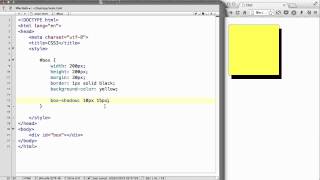 CSS3 - 06. Box-shadow