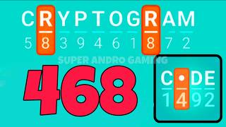 CRYPTOGRAM 468