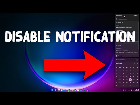 How to Turn off Notifications in Windows 11