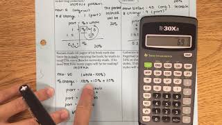 Percent Increase Decrease Extra Practice Part 2