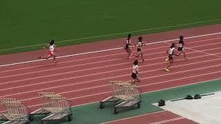 2017夢カップ　中学2，3年女子100m　4組，5組