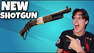 New Shotgun in Fortnite is SO GOOD - Lever Action Shotgun