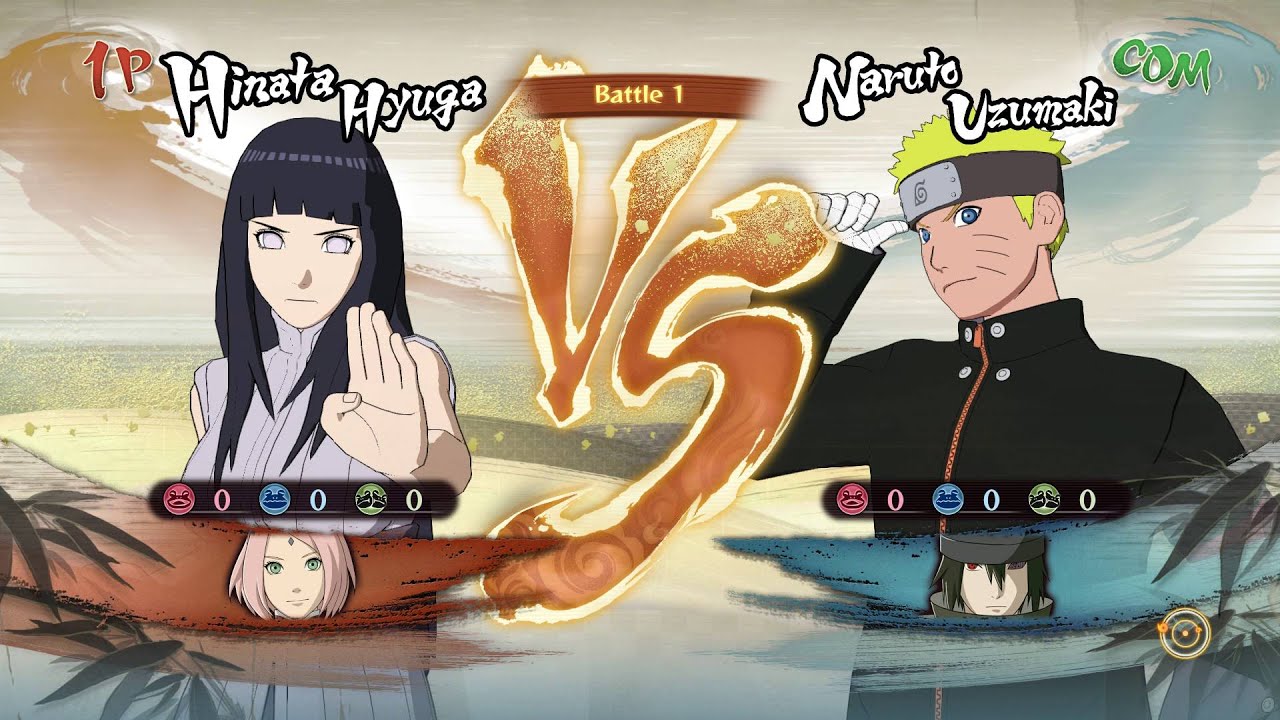 Hinata Vs Naruto (The Last) - Naruto Shippuden Ultimate Ninja Storm 4 ...