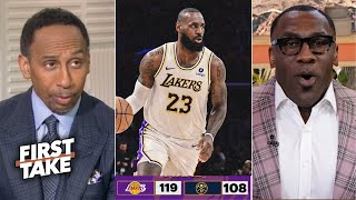 FIRST TAKE | Lakers in 7 - Shannon: Let LeBron get one, they will bust Jokic's N