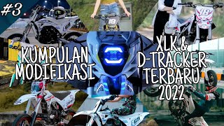 KUMPULAN MODIFIKASI SUPERMOTO KLX \u0026 D-TRACKER TERKEREN DAN TERBARU 2022 |  #supermoto #motovlog