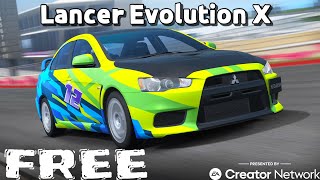 How to claim the FREE Lancer Evolution X