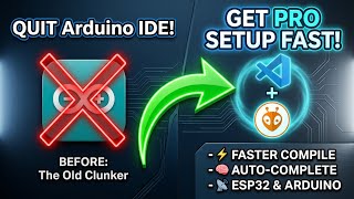 VS Code + PlatformIO Setup Guide (2026) | ESP32 & Arduino | Microbolt Robotics