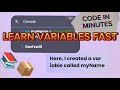 JavaScript Variables | Easy Explanation
