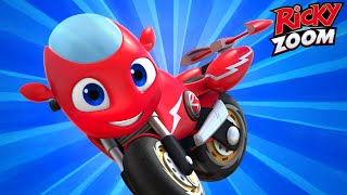 Awesome Bike Stunts ⚡ Ricky Zoom ⚡Cartoons for Kids | Ultimate Rescue Motorbikes for Kids