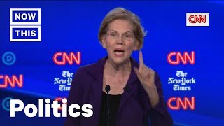 Elizabeth Warren's Fiercest Moments at the Democratic Debate | NowThis