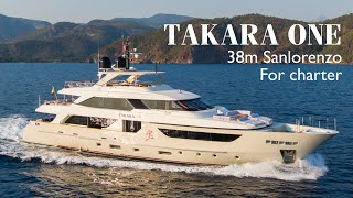 TAKARA ONE Yacht - 38m Sanlorenzo SD126 Yacht for Charter