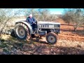 lamborghini 775 f tractor ploughing