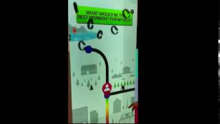 Interactive Product Selector on Transparent 3D Display