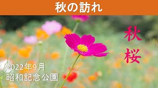 秋の訪れ「昭和記念公園」2022