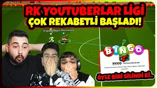 RK YOUTUBERLAR LİGİ NEFES KESEN MAÇLA BAŞLADI!🔥 ÖYLE BİR OYUNCU SİLİNDİ Kİ..🤯 1.HAFTA MAÇI!