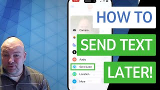 Send Texts Later on iPhone - Great New Feature! iMessenger Capability for Delayed Sending