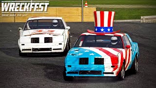 Racing Ravens in Wreckfest!