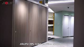 JIALIFU HPL honeycomb toilet partition system (Aluminum profile)