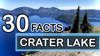 30 Facts About Crater Lake National Park in 2023!  One of the Top 10 Deepest Lakes in the World!