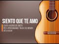 SIENTO QUE TE AMO - PISTA Gm (cover)