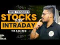 How to Find Stocks for Day Trading ? Best Stock Screener For Intraday Trading ||