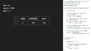 Perfect Square String | GeeksforGeeks
