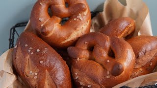 ドイツの方に教わった【プレッツェル】 一次発酵なしで作ります。pretzels Brezeln