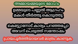 മകളുടേയും മരുമകൻ്റെയും കളി കണ്ടപ്പോ ഉമ്മാക്ക്  പുതിയായി