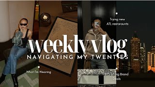 ATL VLOG: Trying New Restaurants | Outfits Lately| Jewelry Haul | Travis Scott C