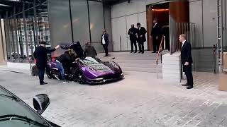 KHK's Huayra BC in London