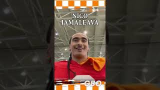 Tennessee Vols Football | How To Say Nico's Name Correctly #shorts