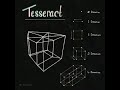 the tesseract four dimensional cube