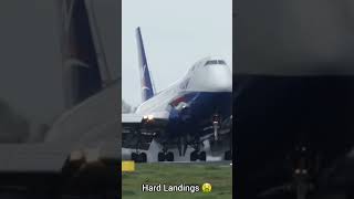 Hard Landings VS Smooth Landings #shorts #ryanair #smooth #landing