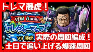 【トレマ】トレマ藤虎残り半分！！週末で追い上げる爆速周回編成と立ち回り！！【瞬足】【トレクル】【OPTC】【Trecru】【トレマ藤虎】【トレジャーマップ】【ONEPIECE】