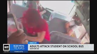 Police investigation continues after adults attack 13-year-old on Denton ISD school bus