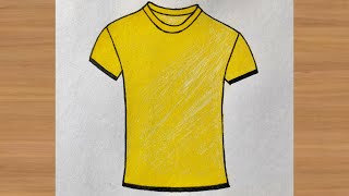 How to draw a T-shirt || Easy drawings || nKArtBox