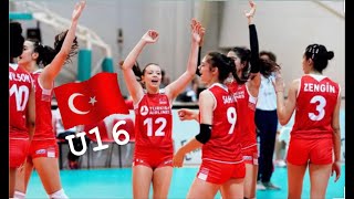 U16 Voleybol Avrupa Şampiyonası Final Maçı | 1.set