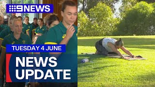 Matildas Olympic squad announced; Yoga instructors added to migrant list | 9 News Australia