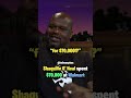 Shaquille O’ Neal spent $70,000 at Walmart