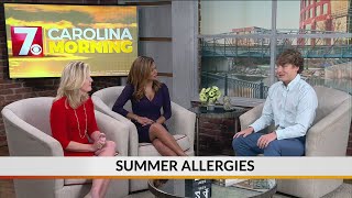 Tips for dealing with summer allergies