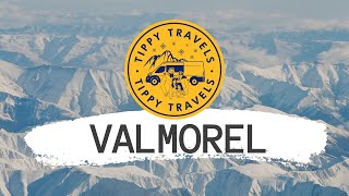 Valmorel 2025 - Winter Campsite tour / Aire - Winterised Campervan and Motorhome skiing France alps